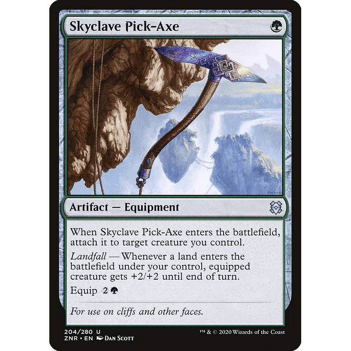 Skyclave Pick-Axe | Español | NM | ZNR 1