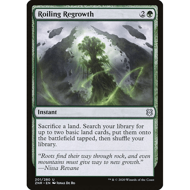 Roiling Regrowth | Español | NM | ZNR 1