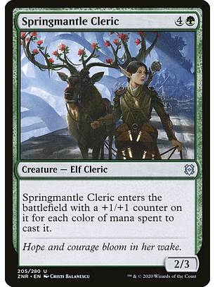 Springmantle Cleric | Español | NM | ZNR