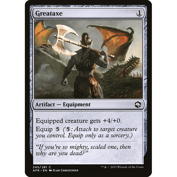 Greataxe | Inglés | NM | AFR 1