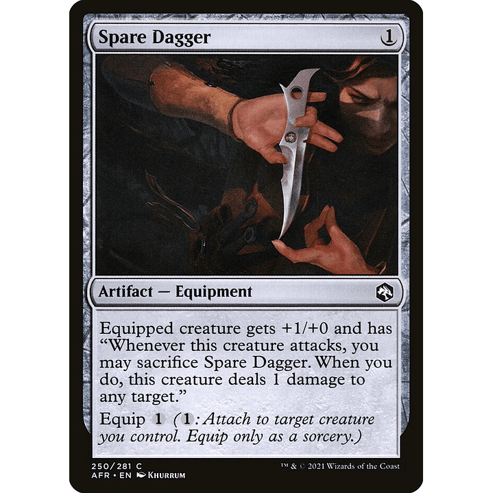Spare Dagger | Inglés | NM | AFR 1