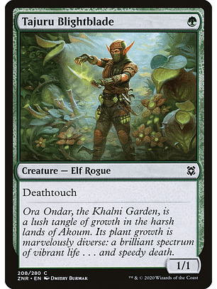 Tajuru Blightblade | Español | NM | ZNR