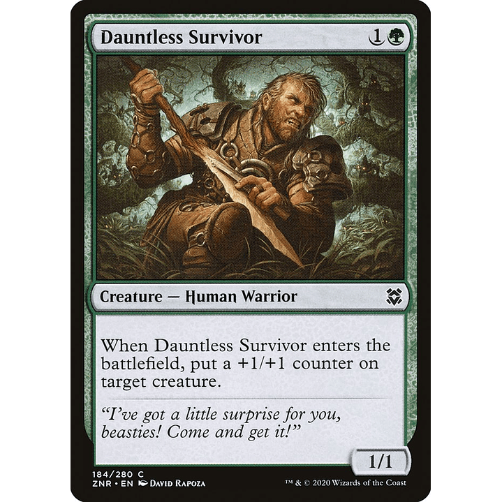Dauntless Survivor | Español | NM | ZNR 1