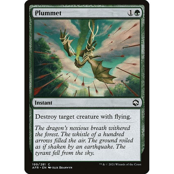 Plummet | Inglés | NM | AFR 1