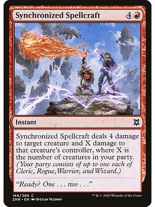 Synchronized Spellcraft | Español | NM | ZNR
