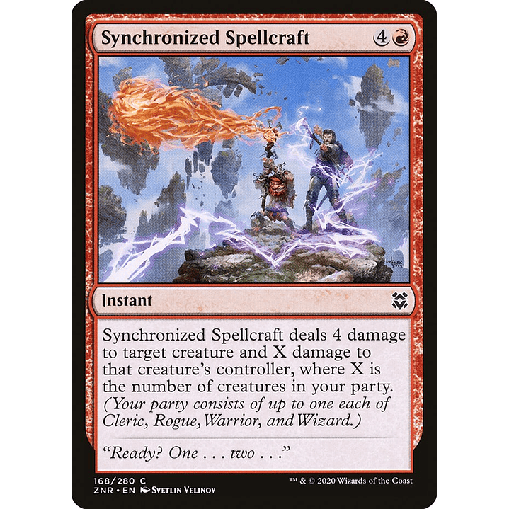 Synchronized Spellcraft | Español | NM | ZNR 1