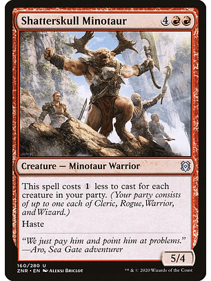 Shatterskull Minotaur | Español | NM | ZNR