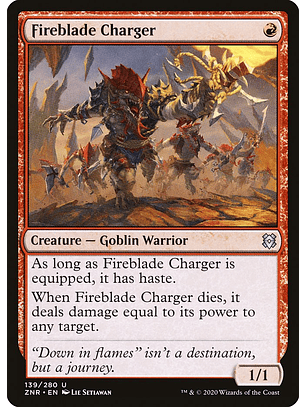 Fireblade Charger | Español | NM | ZNR