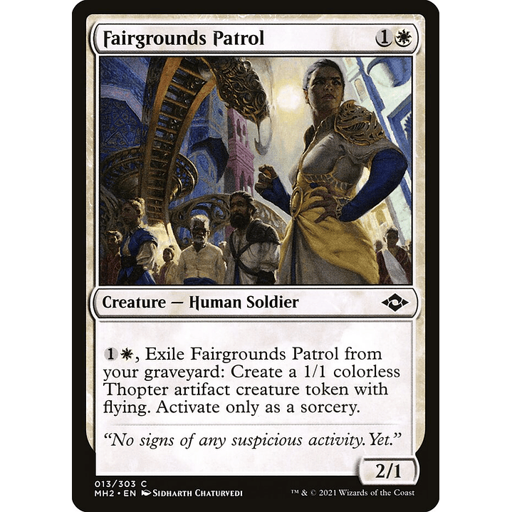 Fairgrounds Patrol | Español | NM | MH2 1