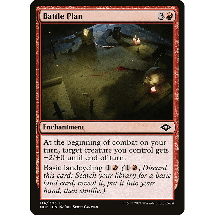 Battle Plan | Inglés | NM | MH2 1