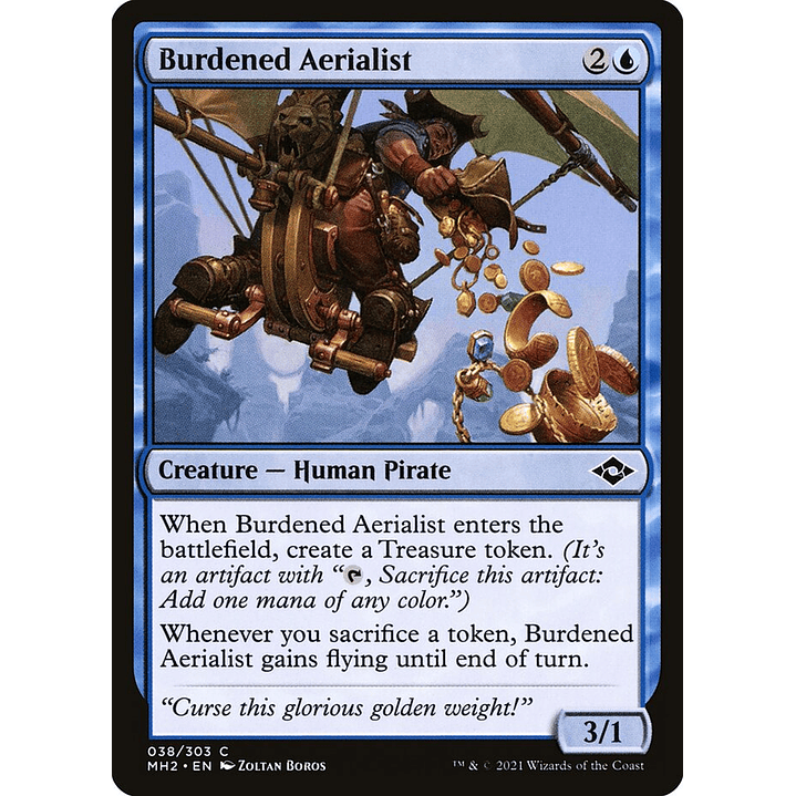 Burdened Aerialist | Inglés | NM | MH2 1