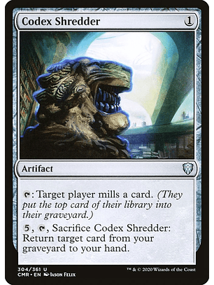 Codex Shredder | Inglés | NM | CMR