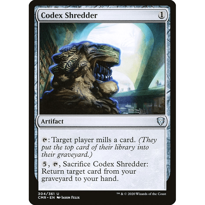 Codex Shredder | Inglés | NM | CMR 1