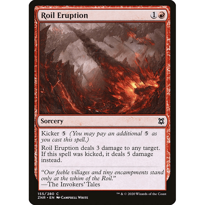 Roil Eruption | Español | NM | ZNR 1