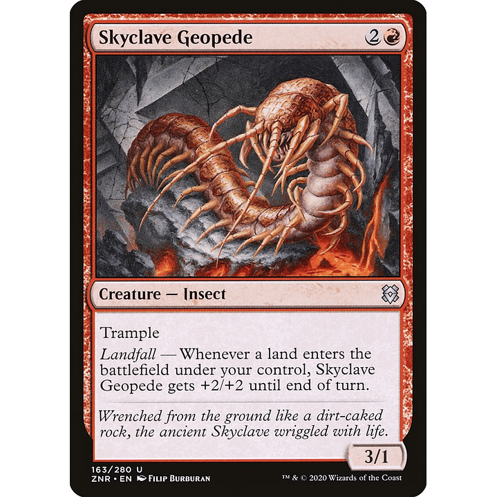 Skyclave Geopede | Español | NM | ZNR 1