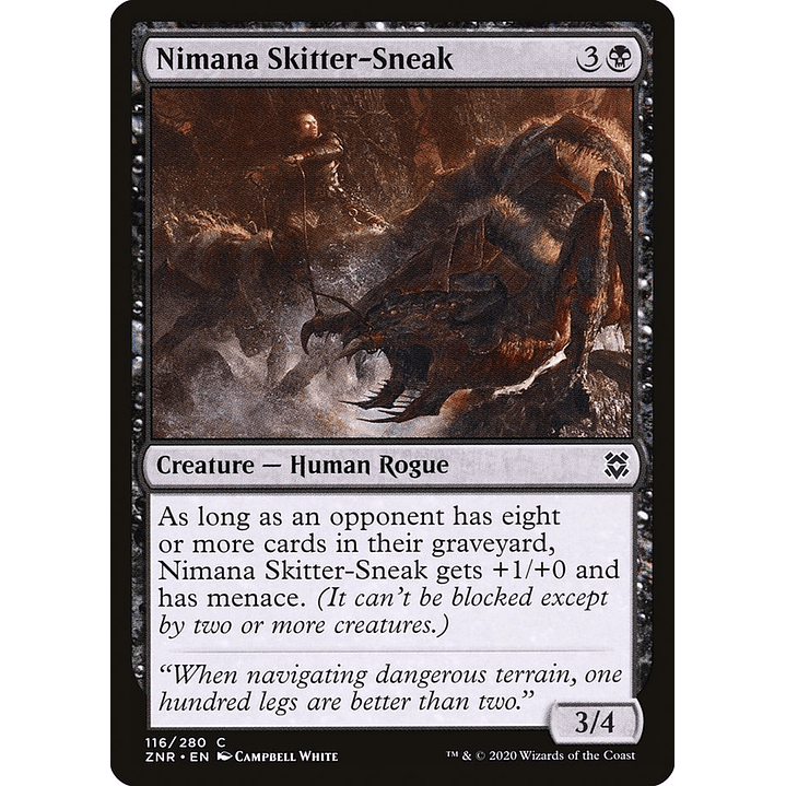 Nimana Skitter-Sneak | Español | NM | ZNR 1