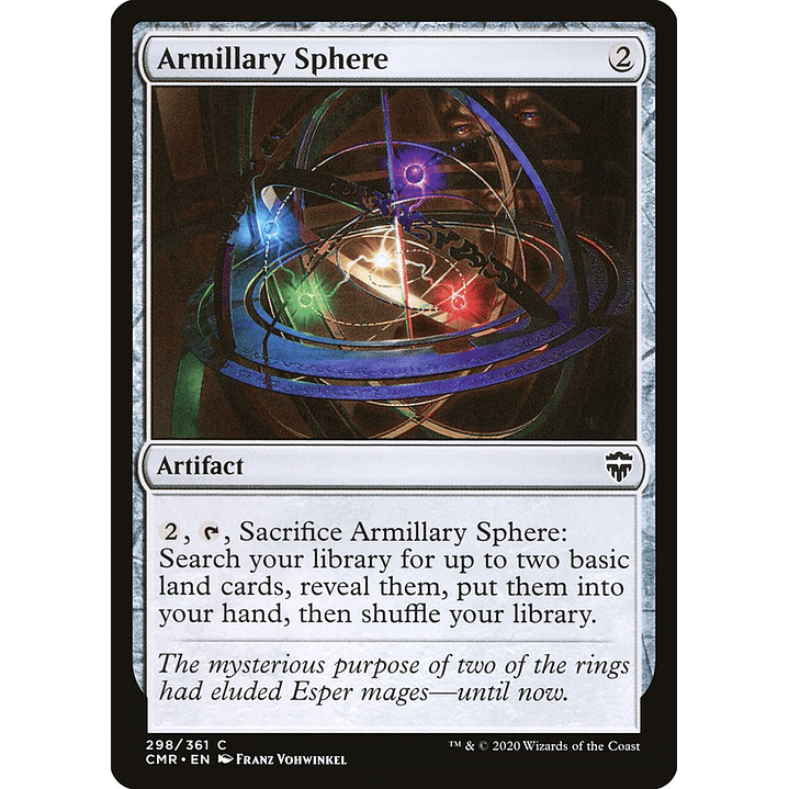 Armillary Sphere (foil) | Inglés | NM | CMR 1