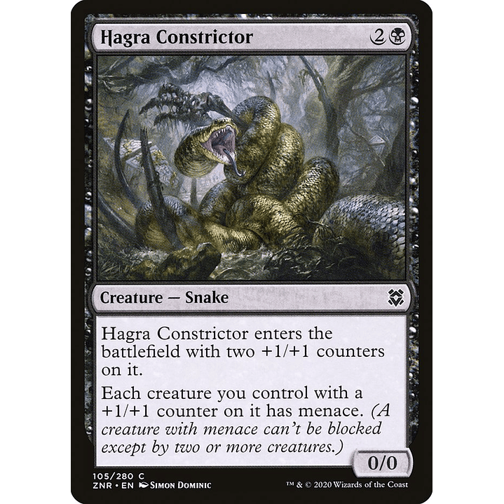 Hagra Constrictor | Español | NM | ZNR 1