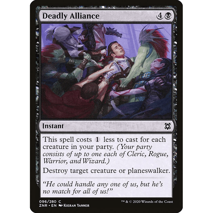 Deadly Alliance | Español | NM | ZNR 1
