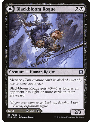 Blackbloom Rogue // Blackbloom Bog | Español | NM | ZNR