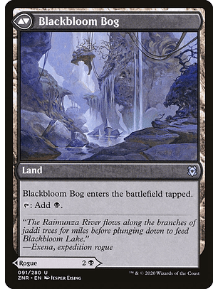 Blackbloom Rogue // Blackbloom Bog | Español | NM | ZNR