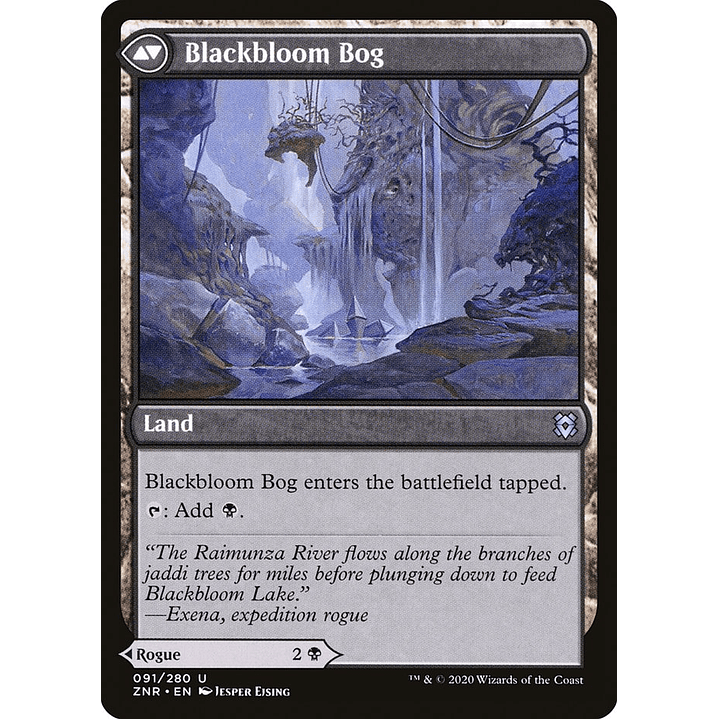 Blackbloom Rogue // Blackbloom Bog | Español | NM | ZNR 2