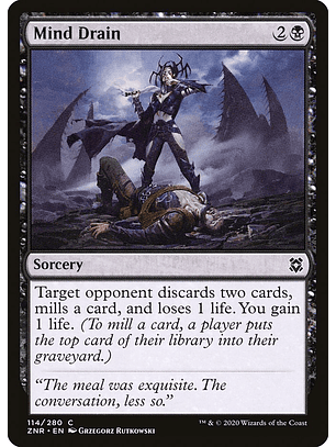 Mind Drain | Español | NM | ZNR