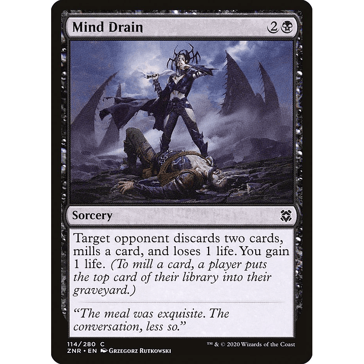 Mind Drain | Español | NM | ZNR 1