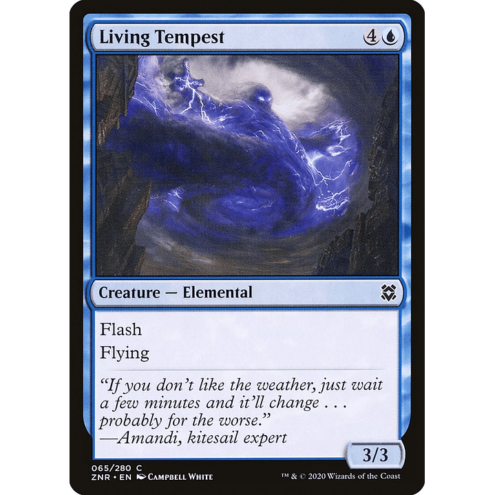 Living Tempest | Español | NM | ZNR 1