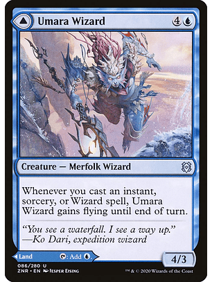 Umara Wizard // Umara Skyfalls | Español | NM | ZNR
