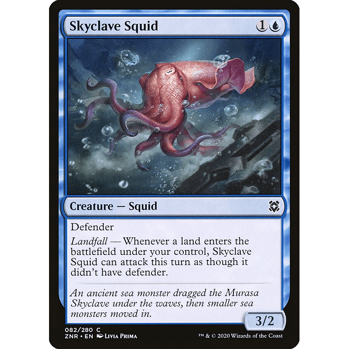 Skyclave Squid | Español | NM | ZNR 1