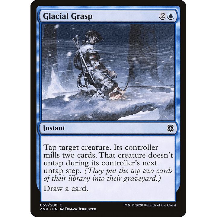 Glacial Grasp | Español | NM | ZNR 1