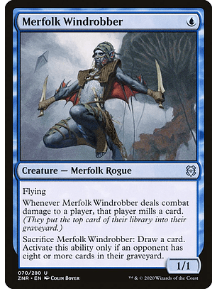Merfolk Windrobber | Español | NM | ZNR
