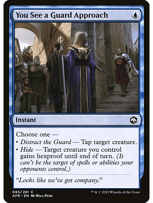 You See a Guard Approach | Inglés | NM | AFR