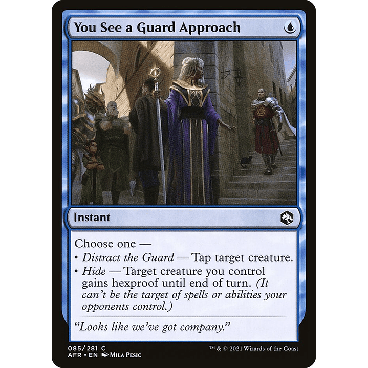 You See a Guard Approach | Inglés | NM | AFR 1