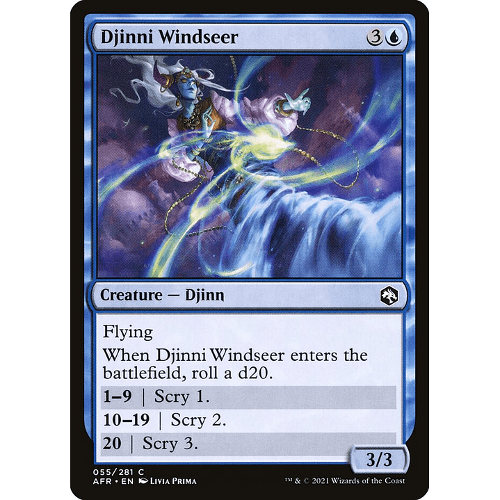 Djinni Windseer | Inglés | NM | AFR 1