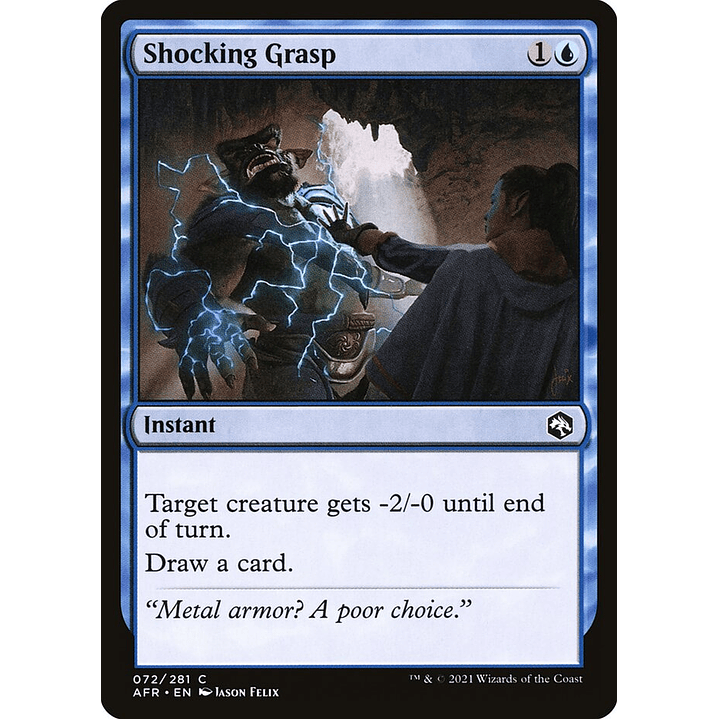 Shocking Grasp | Inglés | NM | AFR 1