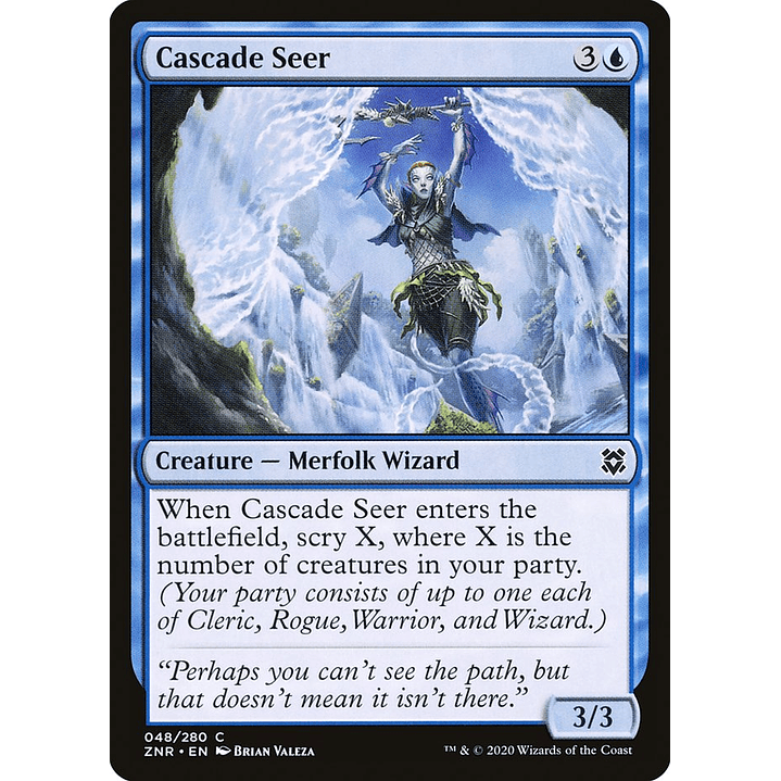 Cascade Seer | Español | NM | ZNR 1