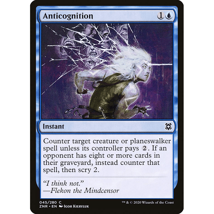 Anticognition | Español | NM | ZNR 1