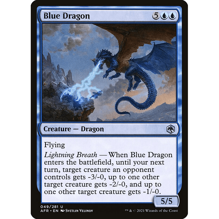 Blue Dragon | Inglés | NM | AFR 1