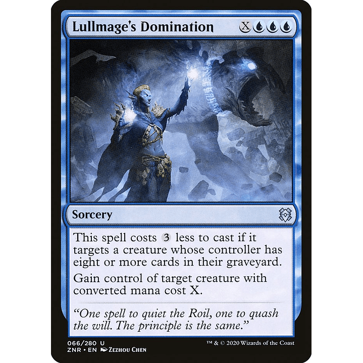 Lullmage's Domination | Español | NM | ZNR 1