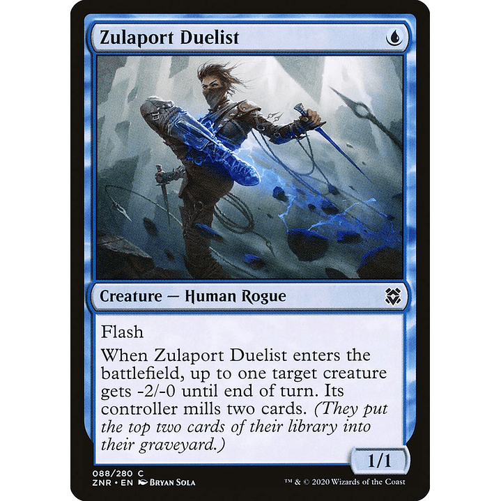 Zulaport Duelist (foil) | Inglés | NM | ZNR 1