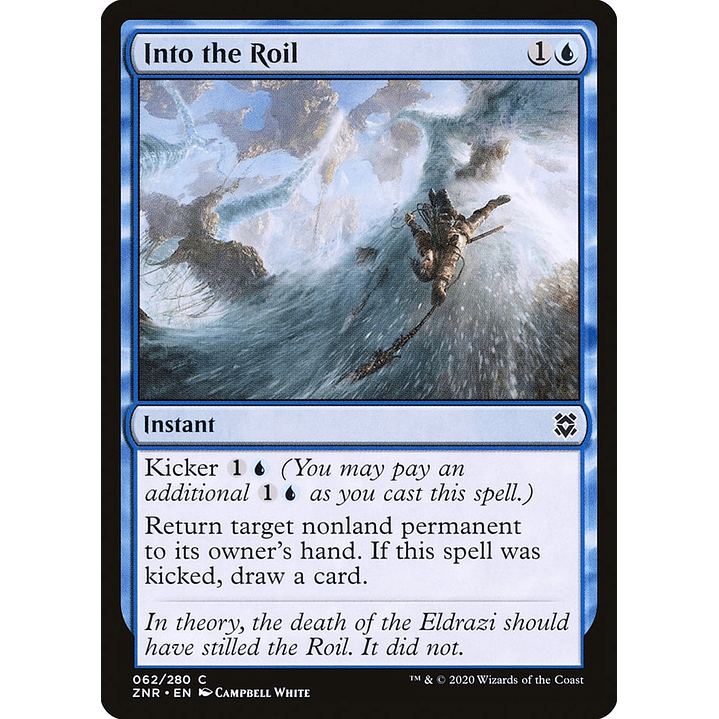 Into the Roil (foil) | Inglés | NM | ZNR 1