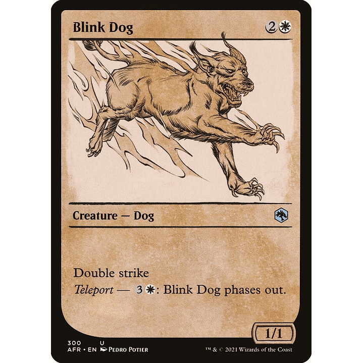 Blink Dog (Showcase) | Español | NM | AFR 1
