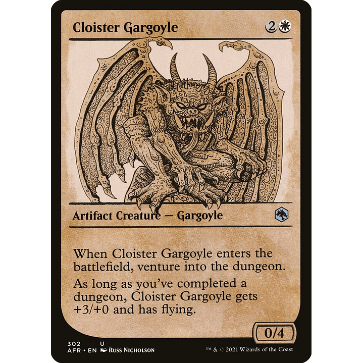Cloister Gargoyle (Showcase) | Inglés | NM | AFR 1