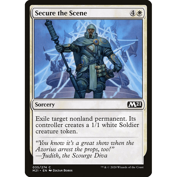 Secure the Scene | Español | NM | M21 1