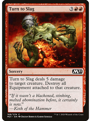 Turn to Slag | Español | NM | M21