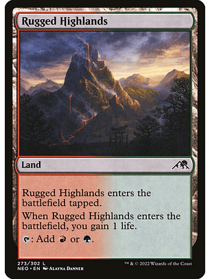 Rugged Highlands (foil) | Inglés | NM | NEO