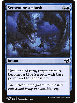 Serpentine Ambush | Español | NM | VOW