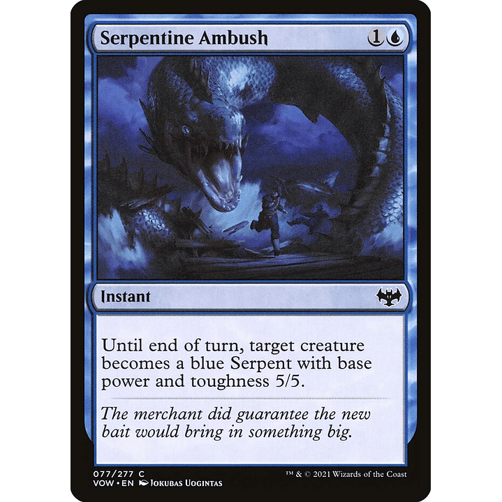 Serpentine Ambush | Español | NM | VOW 1